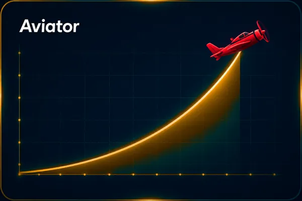 Aviator crash game at 1Win